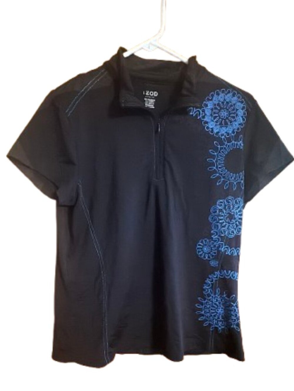 IZOD Women's Golf Shirt Size Large (D45)